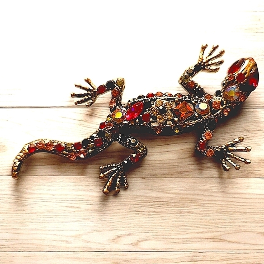 Unique Salamander Brooch NWT - Picture 3 of 3
